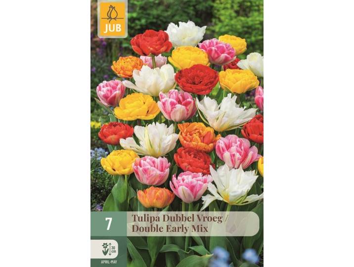 Tulp Double early mix 7 bollen