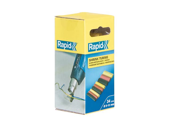 Rapid Schrumpfschlauch-Set ⌀ 5–10 mm 34 Stück