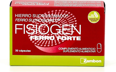 Fisiogen Suplemento Alimentar de Ferro Forte 30 cápsulas