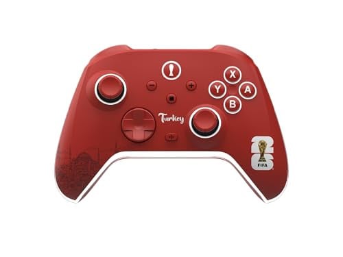 DragonShock AURORA+ Controller FIFA WK 26 Turkije voor Nintendo Switch en PlayStation