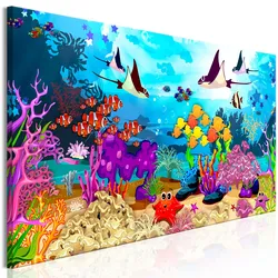 KUNSTDRUCK Bunt 135/45 cm