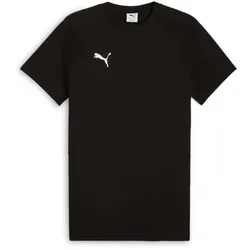 PUMA teamEvostripe T-Shirt Herren 03 - PUMA black-PUMA silver-PUMA white XL