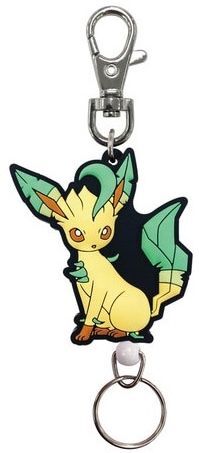 Pokémon Center Pokémon Metalen Sleutelhanger-Leafeon (Diversen) Nieuw