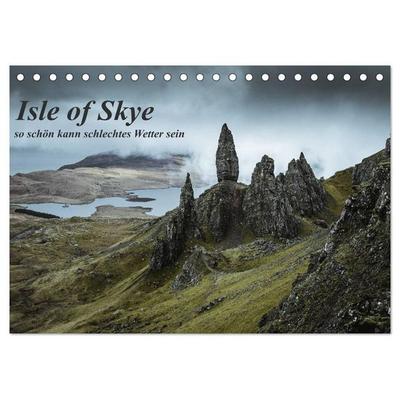 Isle of Skye - so schön kann schlechtes Wetter sein (Tischkalender 2027 DIN A5 quer), CALVENDO Monatskalender