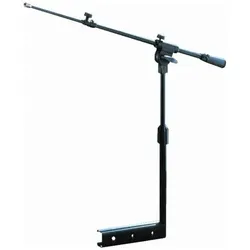 Quik Lok Z-728 Telescopic Mic Boom (Mikrofon), Instrumentenständer + Halter, Schwarz