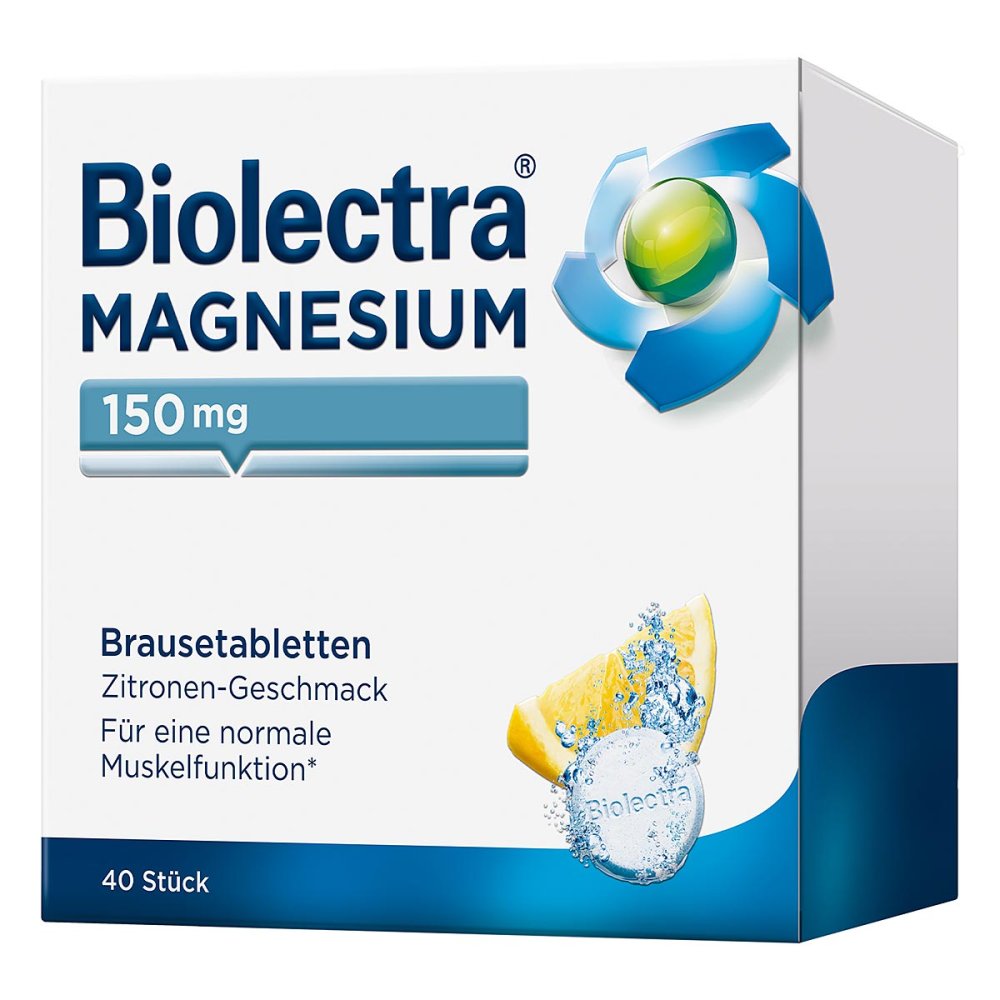 HERMES Arzneimittel GmbH Magnesium Biolectra Brausetabletten Zitrone 03154399