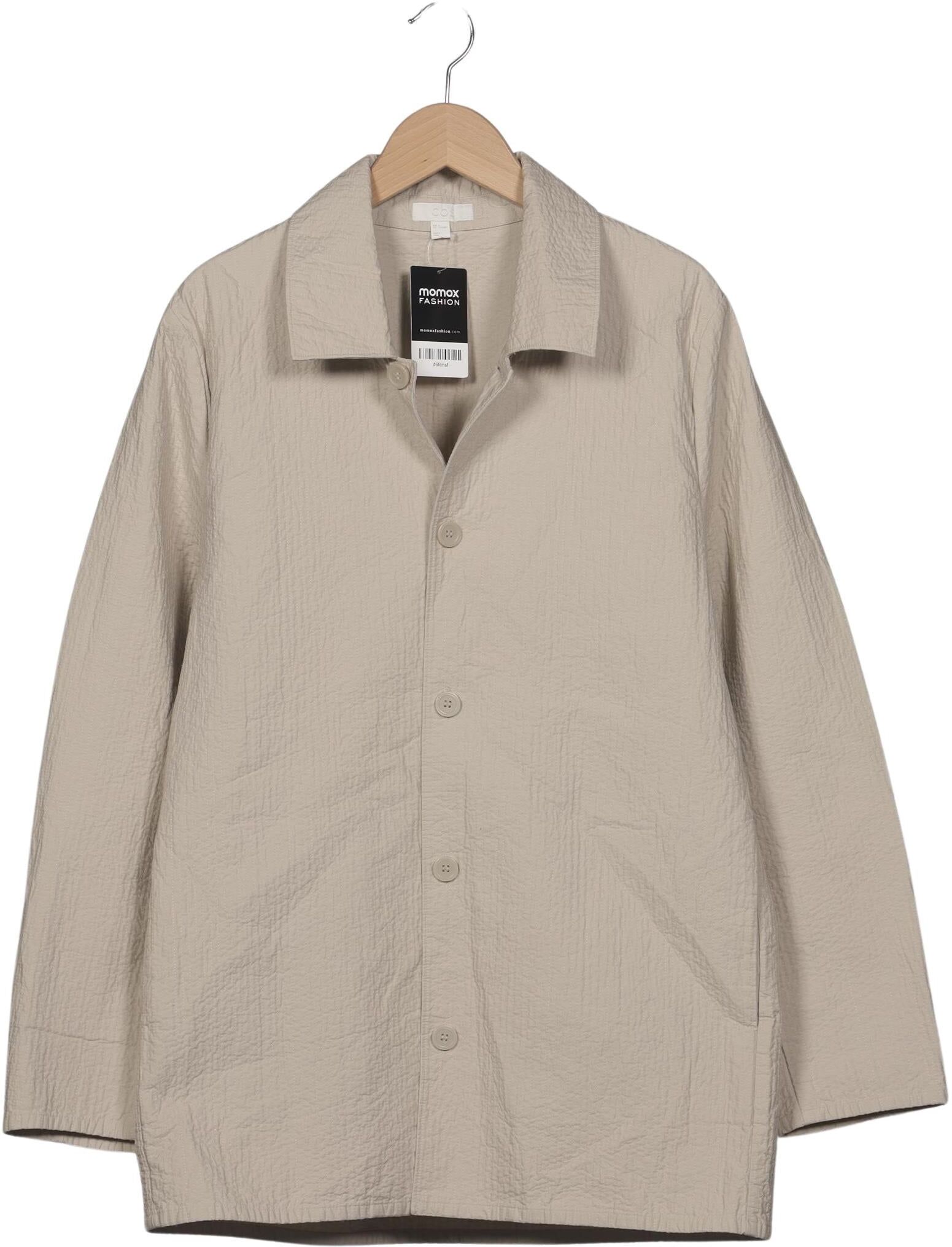 COS Damen Mantel, Beige, Gr. M, Baumwolle - Second Hand