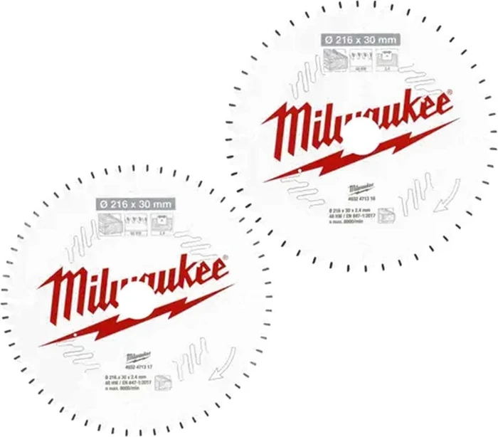 Milwaukee CSB Twin Pack 190 x 24T/24T - 2pc (32703031)