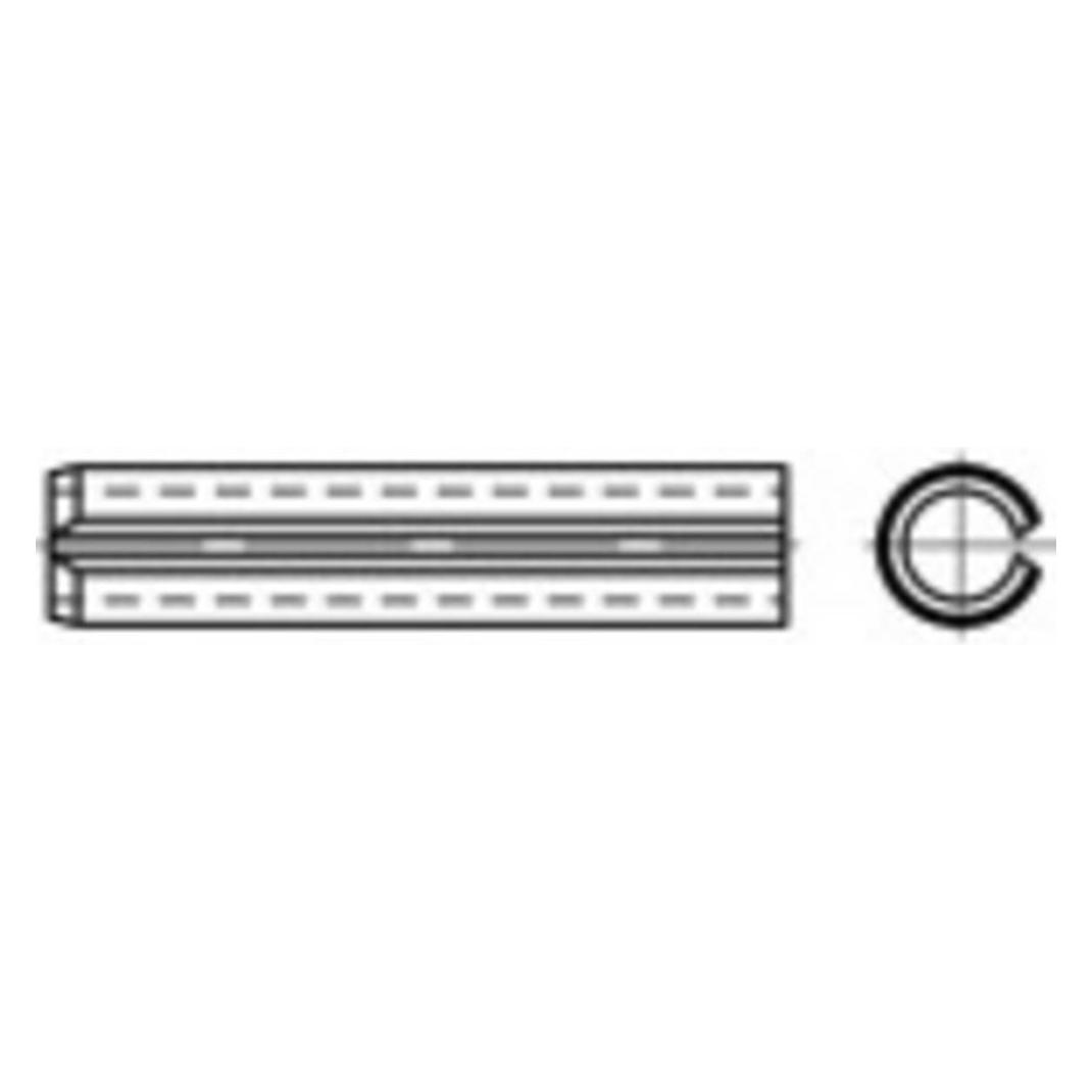 Toolcraft Spannstifte Federstahl (TO-5390730)