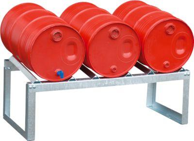 Fassauflage für 3 x 60 l Fass
