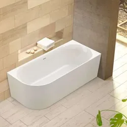 Ottofond Eckbadewanne Mince Corner XS links 155 x 80 cm - Badewanne