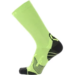UYN Run Super Fast Mid Laufsocken aus Natex Herren green/yellow 35-38