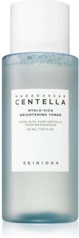 SKIN1004 Madagascar Centella Hyalu-Cica Brightening Toner sanftes Peeling-Tonikum für hydratisierte und strahlende Haut 210 ml
