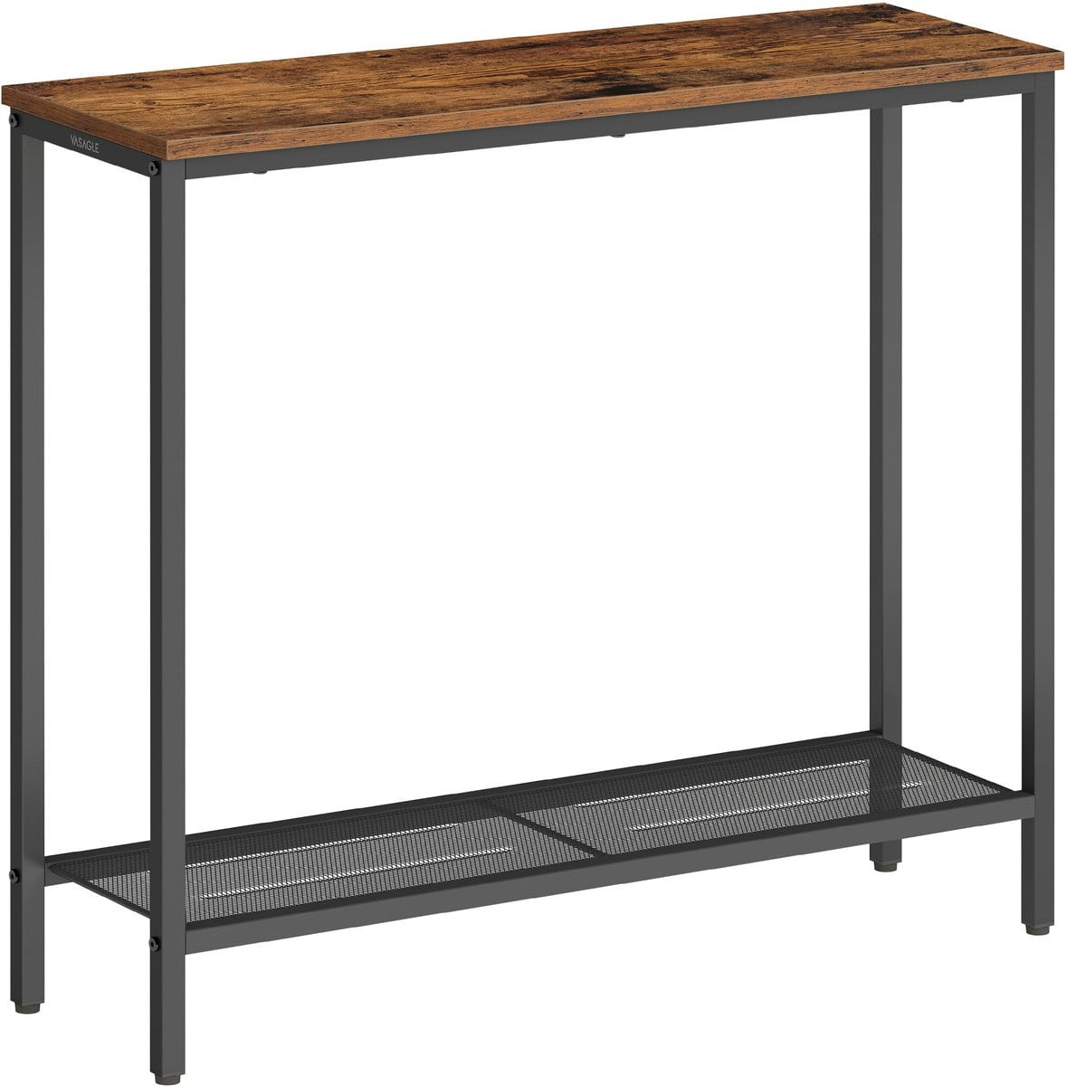 VASAGLE Consoletafel met opbergrek voor de hal