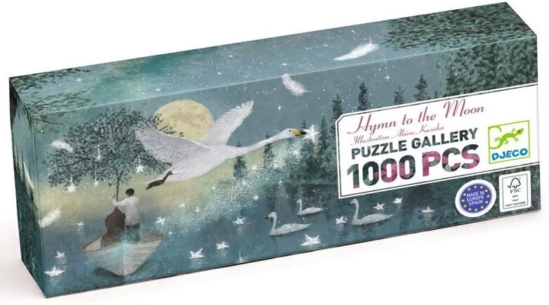 Puzzle Gallery 1000 pcs Hymn to the Moon - Djeco