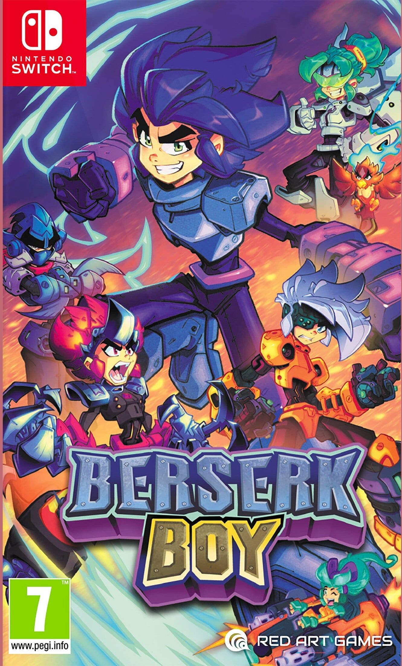 Red Art Games Berserk Boy Standard Edition for Nintendo Switch (Game Cartridge)