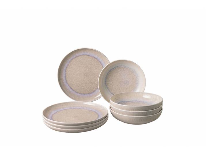Villeroy & Boch Tafelservice PERLEMOR SAND 8-teilig
