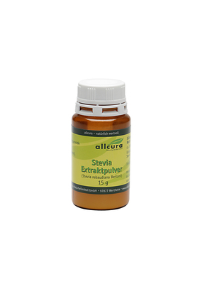 allcura Naturheilmittel GmbH STEVIA EXTRAKT Pulver 15 g 07795959