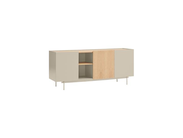 Grosses Design Sideboard „Otto“ Sand / Eiche Teulat
