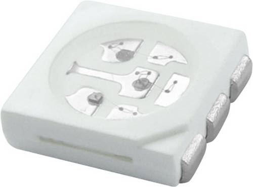 TRU Components SMD-LED 5050 Blau 3000 mcd 120° 20mA 3.4V