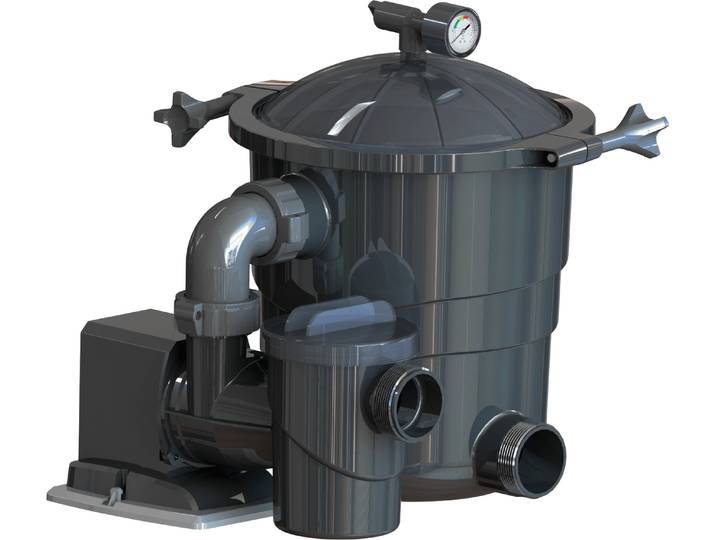 Système de filtration à balles FILTER MAX - POOLEX - de 6\,8m3/h pour piscines jusqu'à 42m3 - Filtration 6\,8m³/h / 140W