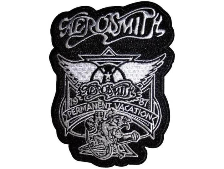 Aerosmith Permanent Vacation Woven Patch One Size