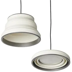 ProPlus, Pendelleuchte, Hängelampe LED faltbar Silikon weiss (360 lm)
