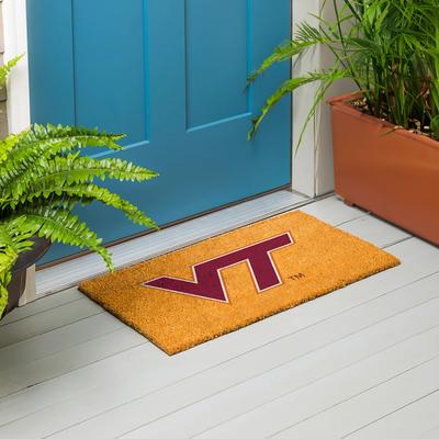 Evergreen Virginia Tech Full Color Indoor/Outdoor Coir Mat