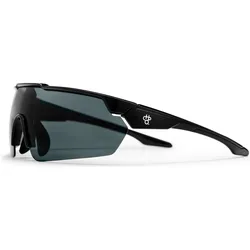CHPO, Sportbrille, Soda (Black, Black), Schwarz