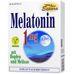 MELATONIN 1 mg Kapseln 60 St