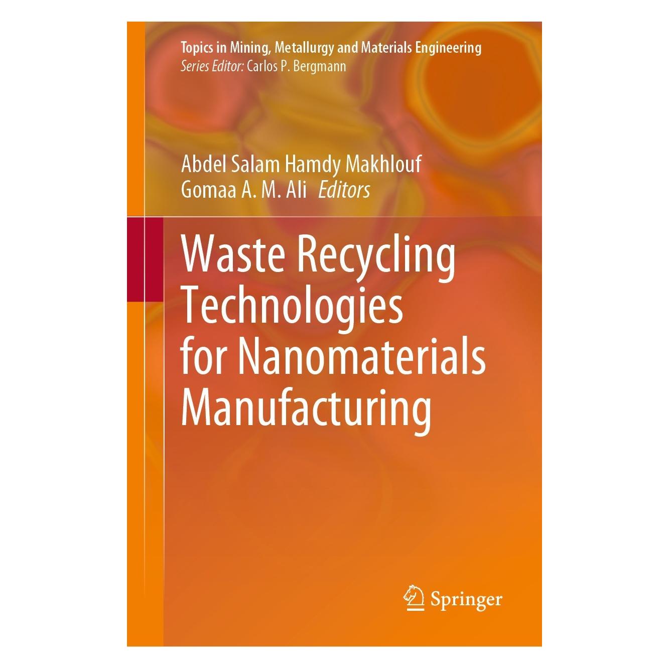 Springer Waste Recycling Technologies for Nanomaterials Manufacturing (Englisch, Hardcover, Abdel Salam Hamdy Makhlouf, Gomaa A. M. Ali) (9783030680305)