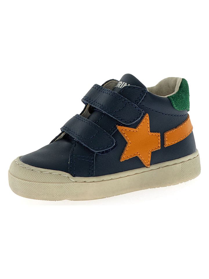 Naturino Leder-Sneaker "Singery" in Dunkelblau - 24