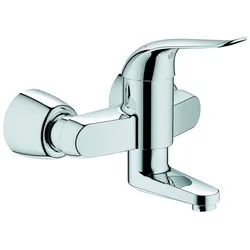 Grohe Euroeco Special Einhand-Waschtischbatterie, Aufputzmontage, Ausladung 174mm, ohne Ablaufgarnitur, schwenkbar, 32768000