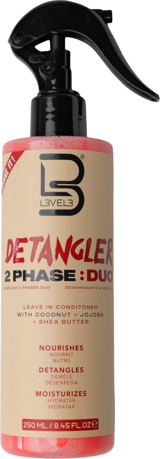 L3VEL3 Detangler 2 Phase Duo Spray 250 ml LV30212
