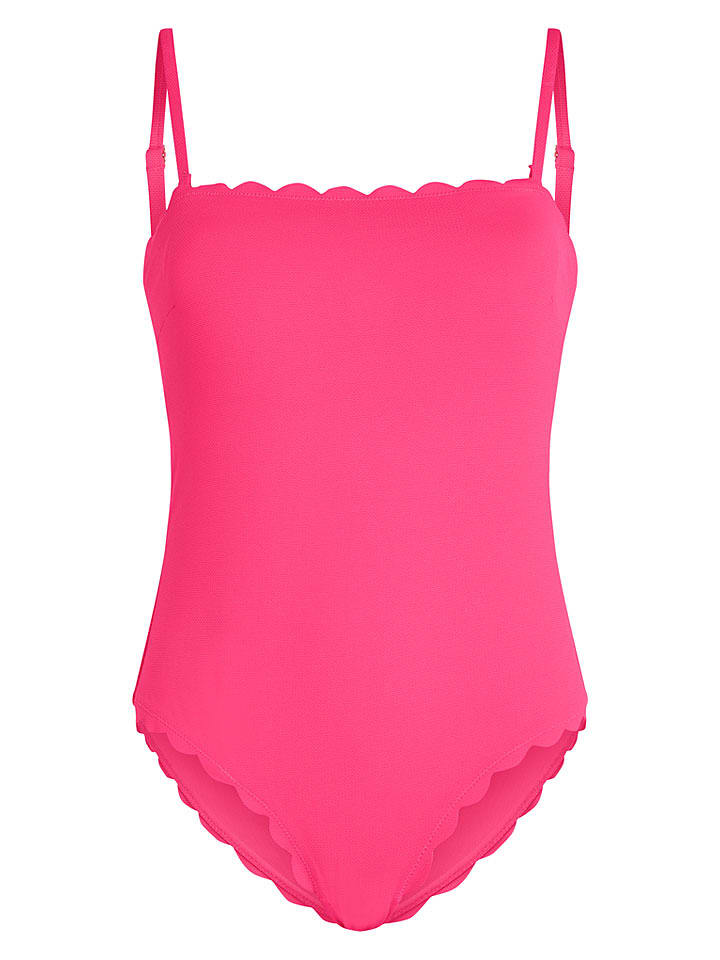 Hunkemöller Badeanzug "Scallop" in Pink - S