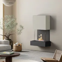 muenkel design Como [moderner Design Ethanolkamin]: Nero (Schiefer schwarz) - Weiß - Planika Senso