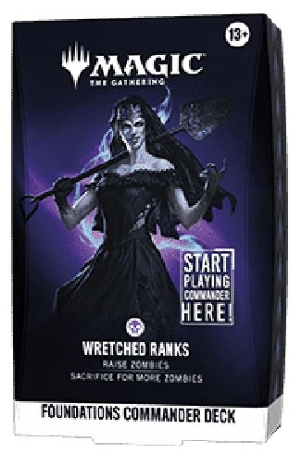 Wizards of the Coast Magic: The Gathering Commander: Foundations Wretched Ranks Commander Deck