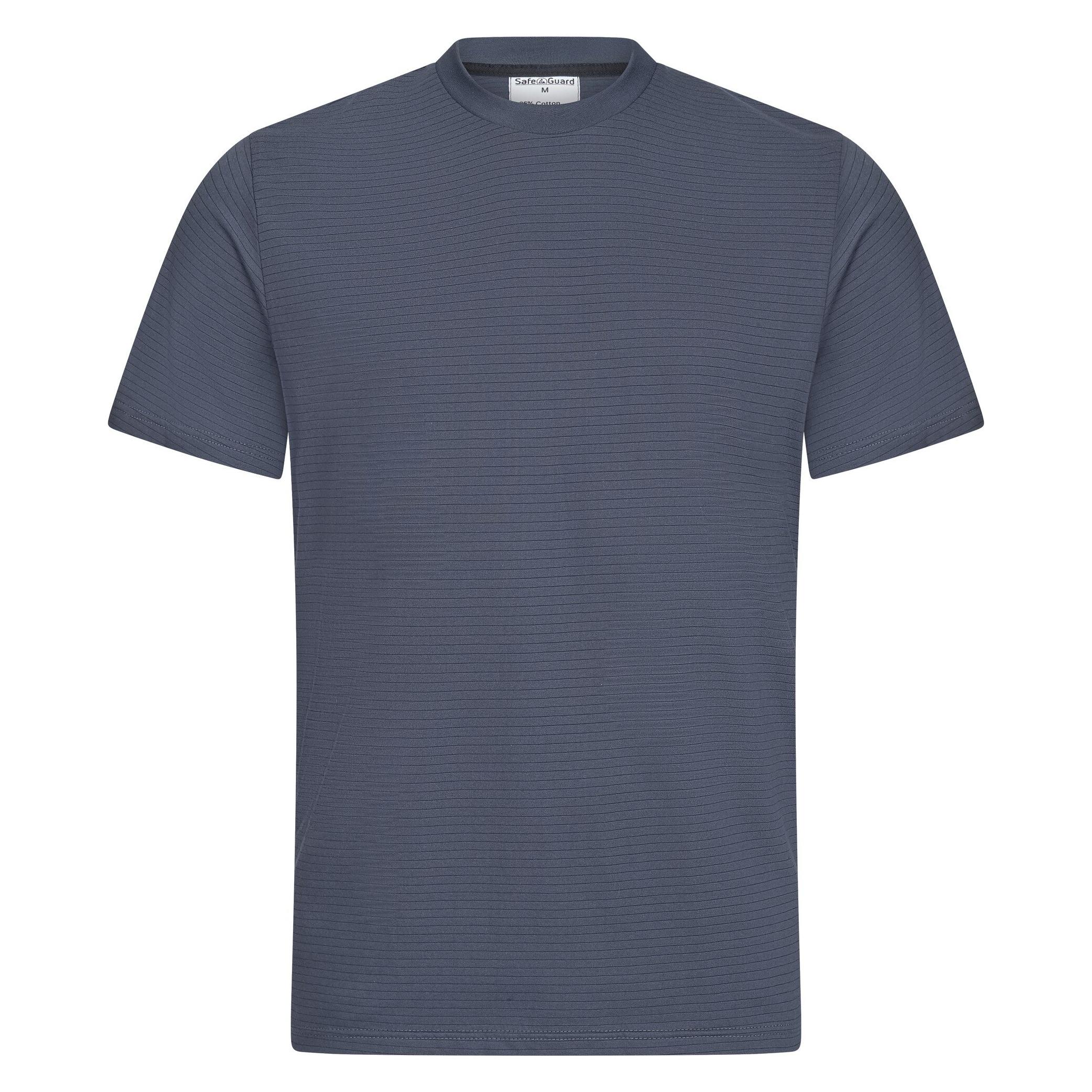 Safeguard ESD-T-Shirt, rundhals, 150g/m², dunkelgrau, L (L) (SG-TS-DG-150-K10-L)