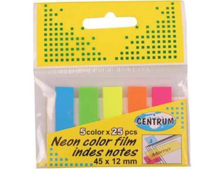 Filmindex notes 45X12mm - Neon - (80408)