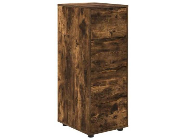 Heofavd Aufbewahrungsschrank Geräucherte Eiche 40 x 48 x 105 cm