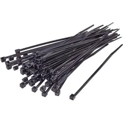 Tru Components, TC-BT-710-8.8-UVB 710 mm 8.8 mm Schwarz UV-stabilisie (Kunststoffkabelbinder, 710 mm, 100 Stk.)