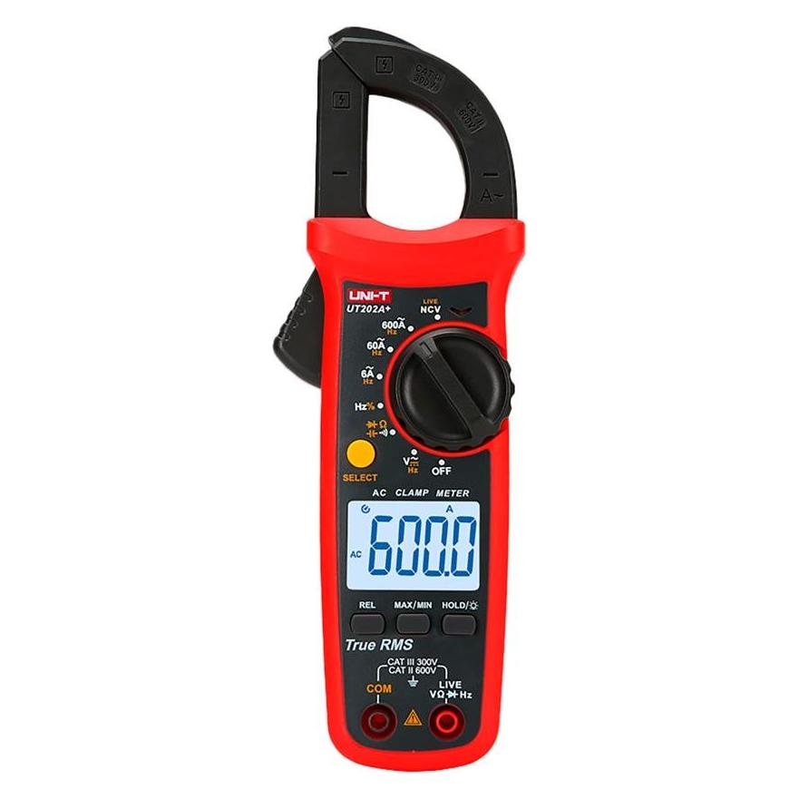 Uni-T UT202A + Terminalmessgerät (CAT II 600V, Hand-Multimeter) (MIE0426)