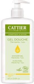 Cattier Gel De Duche Suavizante Chá Matcha Yuzu 1 L