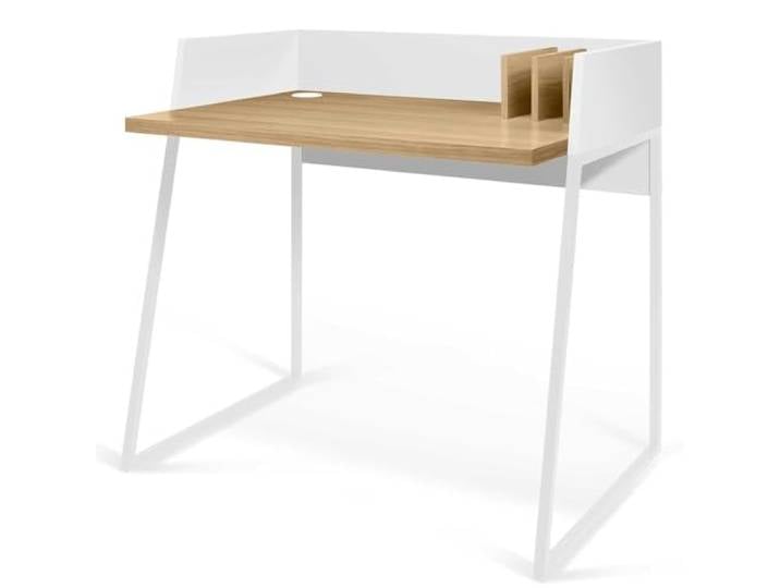 Symbiosis Volga Bureau\, Blanc et Chêne\, 90x60x88 cm