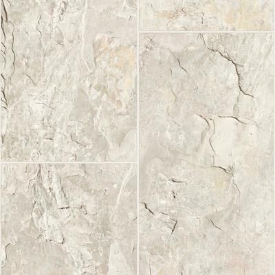 Galerie Wallcoverings Bricks and More Collection Stone Tile Matte Finish Vinyl on Non-woven Wallpaper Roll
