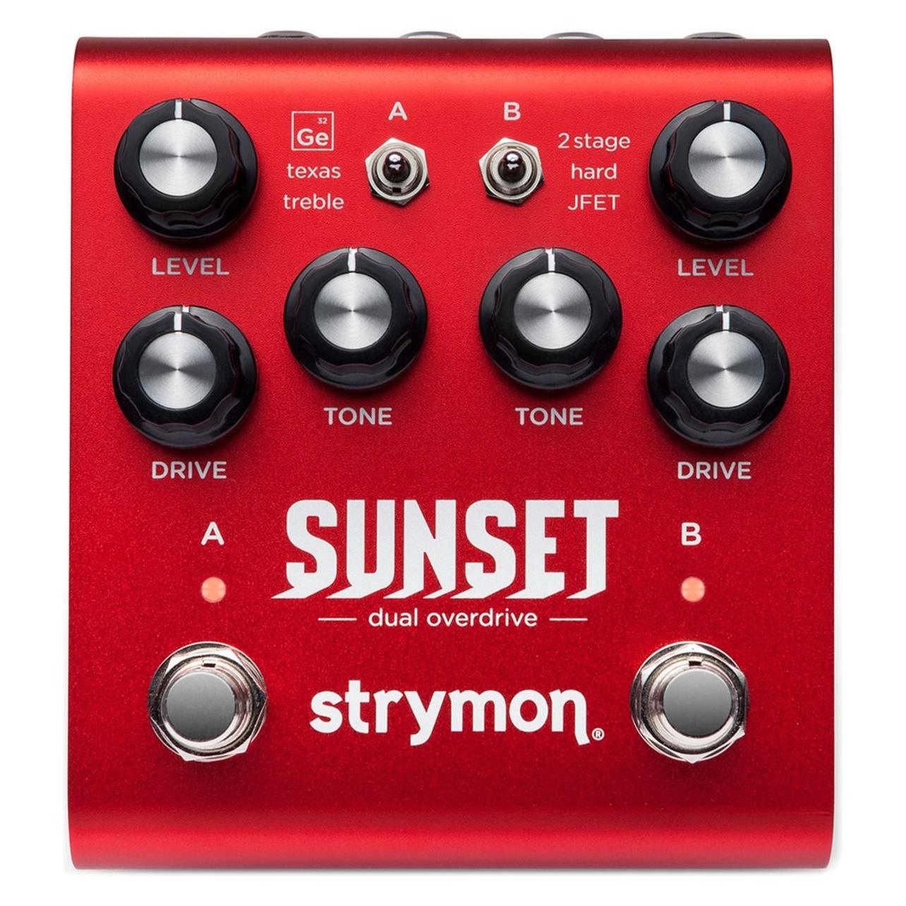 Strymon Sunset -s??r??pedaali (E-Gitarre, Gitarre) (Sunset dual overdrive)