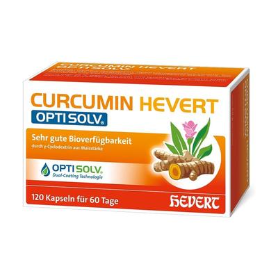 Curcumin Hevert OptiSolv Kapseln 120 St