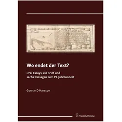 Wo endet der Text?, Fachbücher von Gunnar D Hansson
