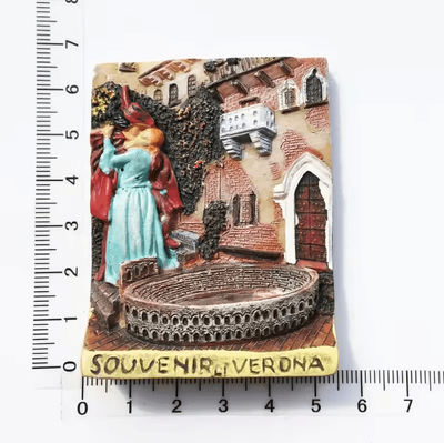 Inspire Curations Verona Italy Souvenir Fridge Magnet Vintage Travel Keepsake Home Decor g