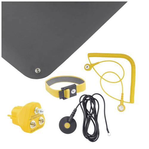 BERNSTEIN Tools for Electronics ESD-Handling-Set Schwarz